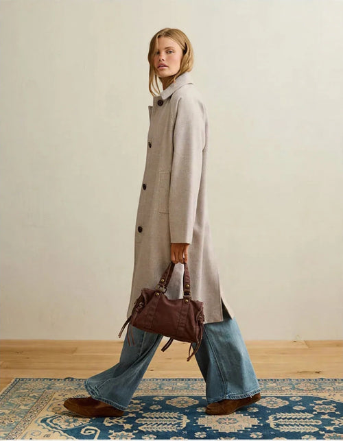AE Wool Topcoat - Latte